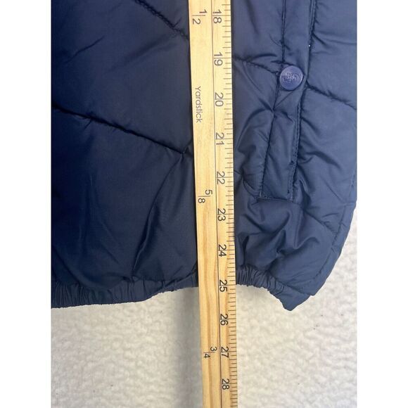 The North Face Boys' Reversible Hooded Jacket Blue Striped Size XLarge 18/20 - Picture 8 of 9